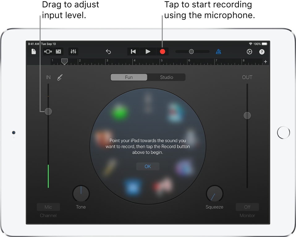 ampkit for ipad